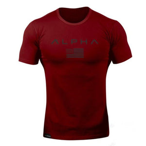 2018 Mens Military Army T Shirt 2017 Men Star Loose Cotton T-shirt O-neck Alpha America Size Short Sleeve Tshirts