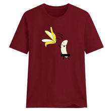 Load image into Gallery viewer, Women&#39;s Banana Funny Print Short Sleeve T-Shirt Fashion Casual O-Neck Tops